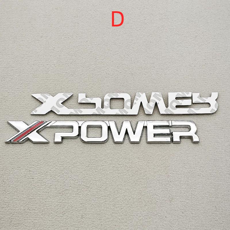 3D Metal Car Sticker Rear Trunk Badge Logo X POWER Sticker Side Fender Emblem D
3D Metal Car Sticker Rear Trunk Badge Logo X POWER Sticker Side Fender Emblem D