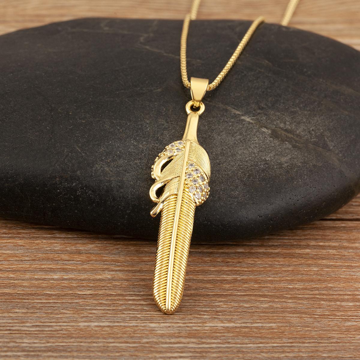 Nidin Hot Sale Eagle/Wing/Feather Shape Personality Pendant Necklace For Female Male Hip-Hop Style Clavicle Chain Jewelry Gifts
Nidin Hot Sale Eagle/Wing/Feather Shape Personality Pendant Necklace For Female Male Hip-Hop Style Clavicle Chain Jewelry Gifts