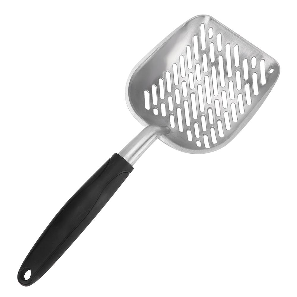 Aluminum Alloy Pet Cat Litter Scoop Sifter Shovel Hollow Dog Puppy Waste Holder(Black) Black
Aluminum Alloy Pet Cat Litter Scoop Sifter Shovel Hollow Dog Puppy Waste Holder(Black) Black
