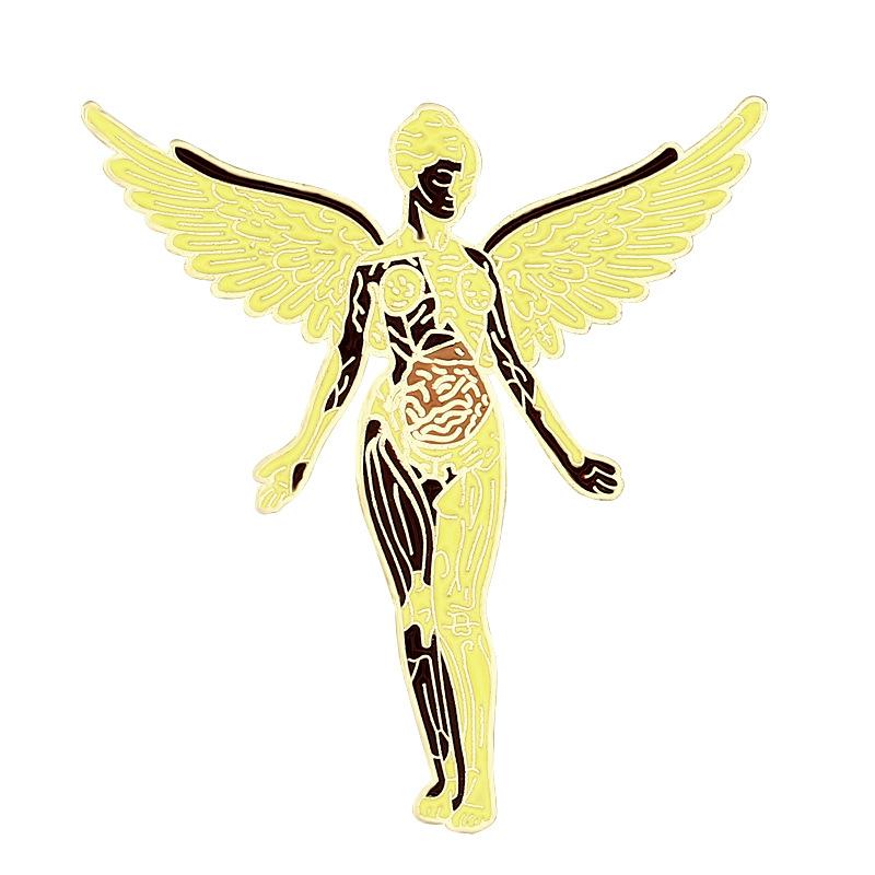 Ангел Элегантные Золотые Крылья Сплав Брошь Модный Геометрический Дизайн Для Модного Свитера Сумки И
Ангел Элегантные Золотые Крылья Сплав Брошь Модный Геометрический Дизайн Для Модного Свитера Сумки И