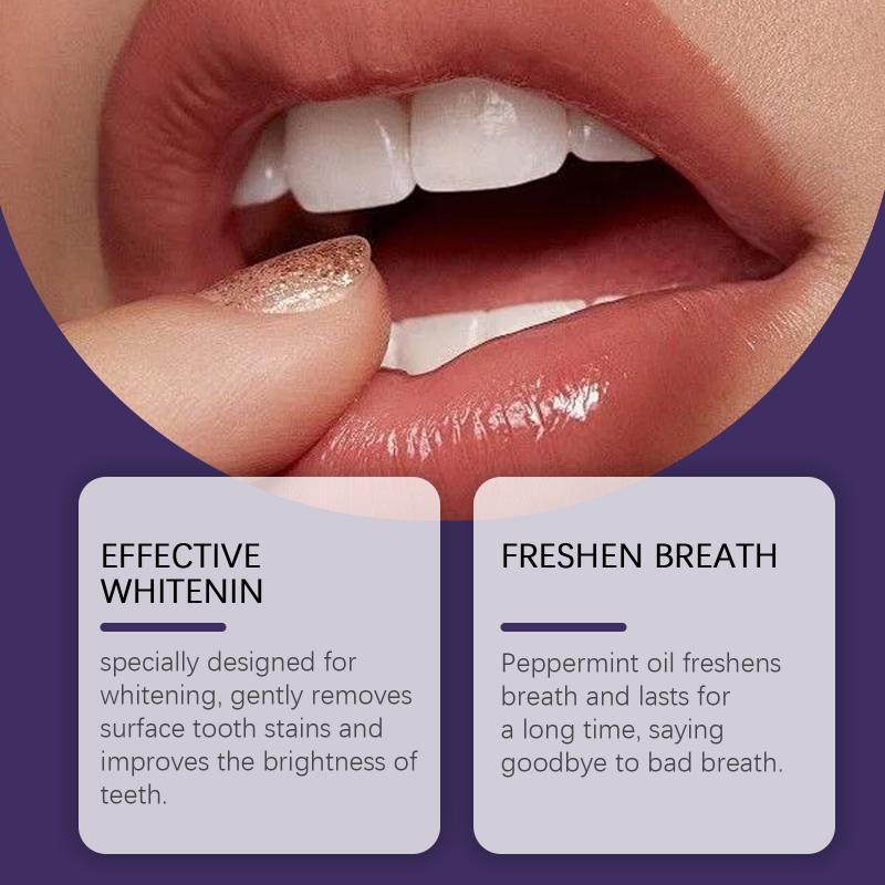 Oralhoe Purple Care Toothpaste Toothpaste Designed To Clean Teeth, Maintain Oral Hygiene, Freshen Breath one size
Oralhoe Purple Care Toothpaste Toothpaste Designed To Clean Teeth, Maintain Oral Hygiene, Freshen Breath one size