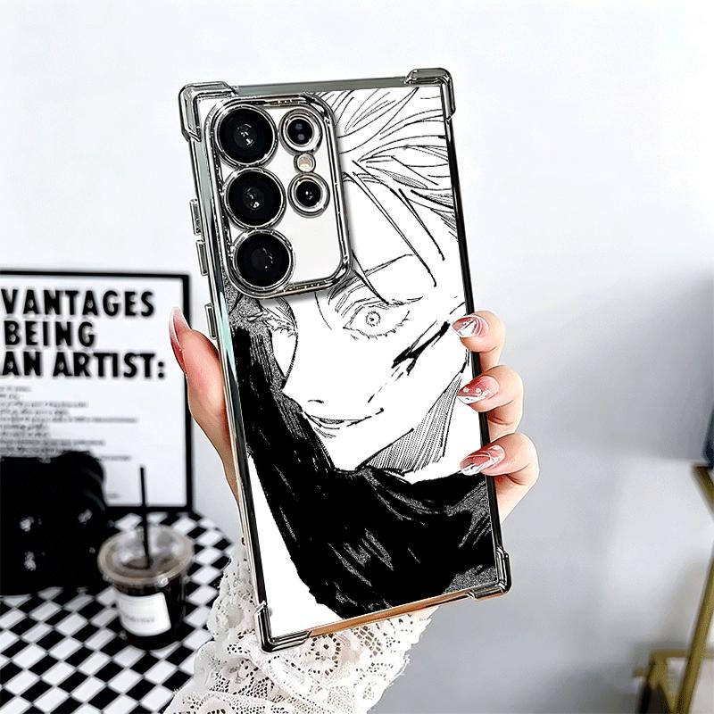 Cool Black JUJUSU Anime Soft Phone Case For Samsung Galaxy S26 Ultra S25 Edge S24 FE S23 Plus S22 S21 + S20 Plating Anti-Fall Fu Samsung S22 Ultra
Cool Black JUJUSU Anime Soft Phone Case For Samsung Galaxy S26 Ultra S25 Edge S24 FE S23 Plus S22 S21 + S20 Plating Anti-Fall Fu Samsung S22 Ultra