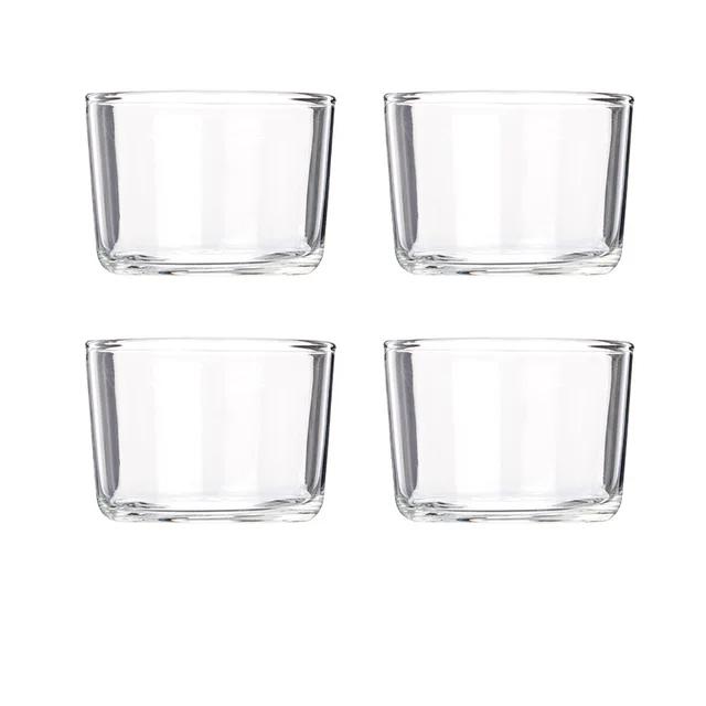2/4 шт. Набор прозрачных стеклянных стаканчиков для десерта, термостойкая чаша для желе, пудинга, миска для мороженого 51-100ml
2/4 шт. Набор прозрачных стеклянных стаканчиков для десерта, термостойкая чаша для желе, пудинга, миска для мороженого 51-100ml