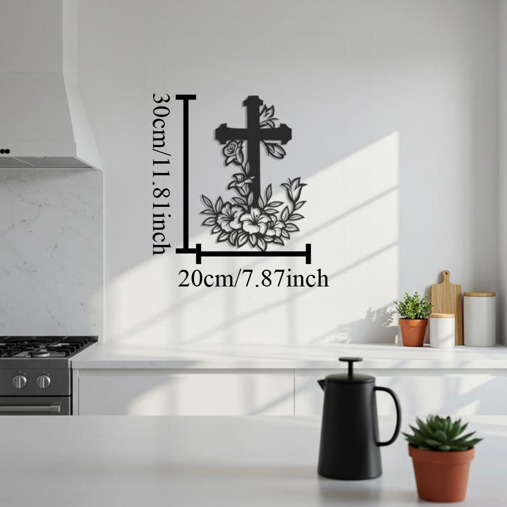 Wrought Iron Metal Wall Art Cross Religious Home Decor Christian Gift 12in чёрный
Wrought Iron Metal Wall Art Cross Religious Home Decor Christian Gift 12in чёрный