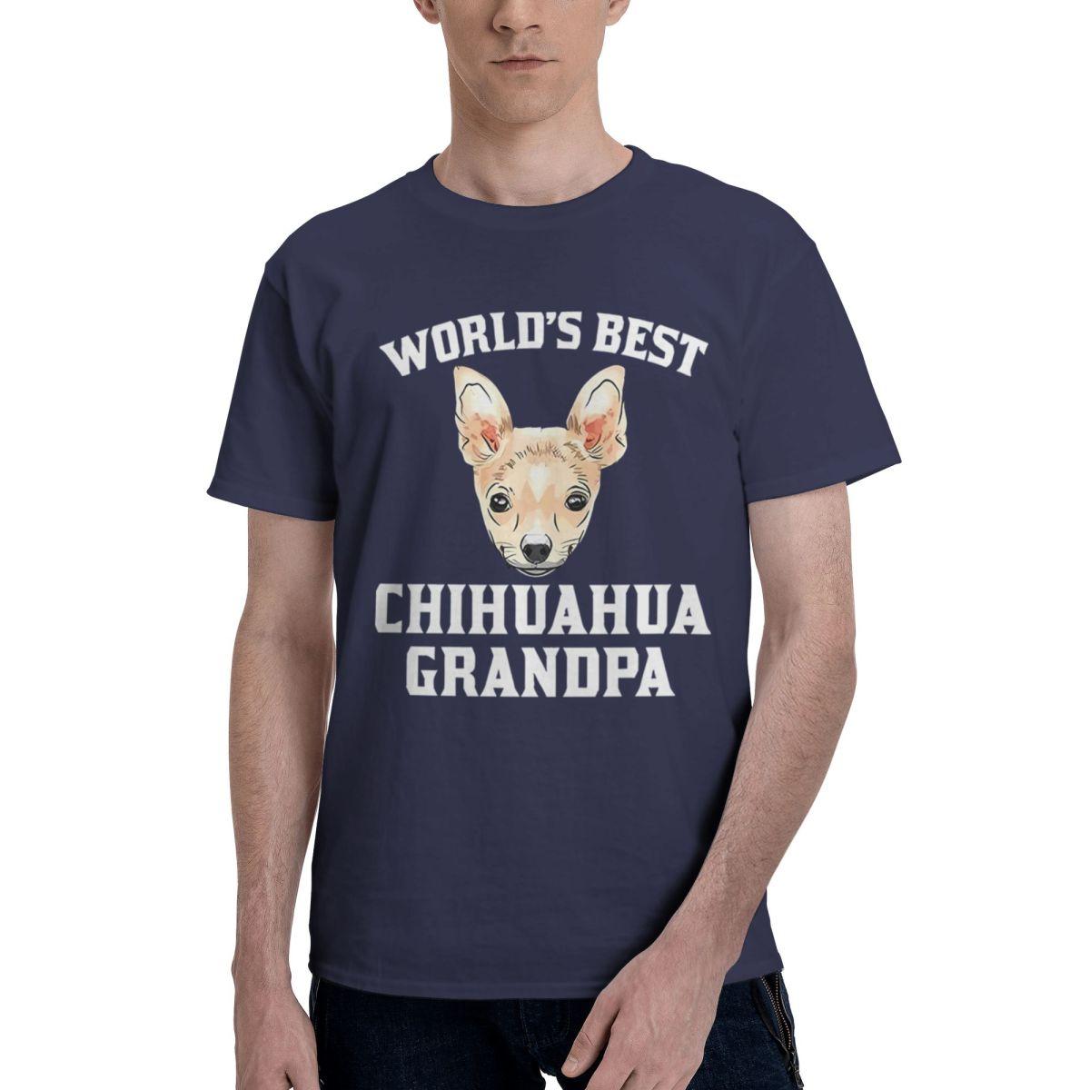 Chihuahua Grandpa 100 Cotton Casual Breathable Confortable Manga Mens Clothing Deals Man Clothes 4XL
Chihuahua Grandpa 100 Cotton Casual Breathable Confortable Manga Mens Clothing Deals Man Clothes 4XL