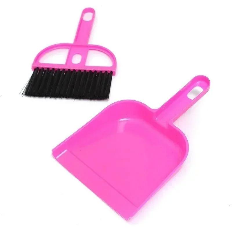 Mini Desktop Cleaning Brush Keyboard Brush Small Broom Dustpan Shovel Set Desktop Cleaning Tool рожевий червоний колір
Mini Desktop Cleaning Brush Keyboard Brush Small Broom Dustpan Shovel Set Desktop Cleaning Tool рожевий червоний колір