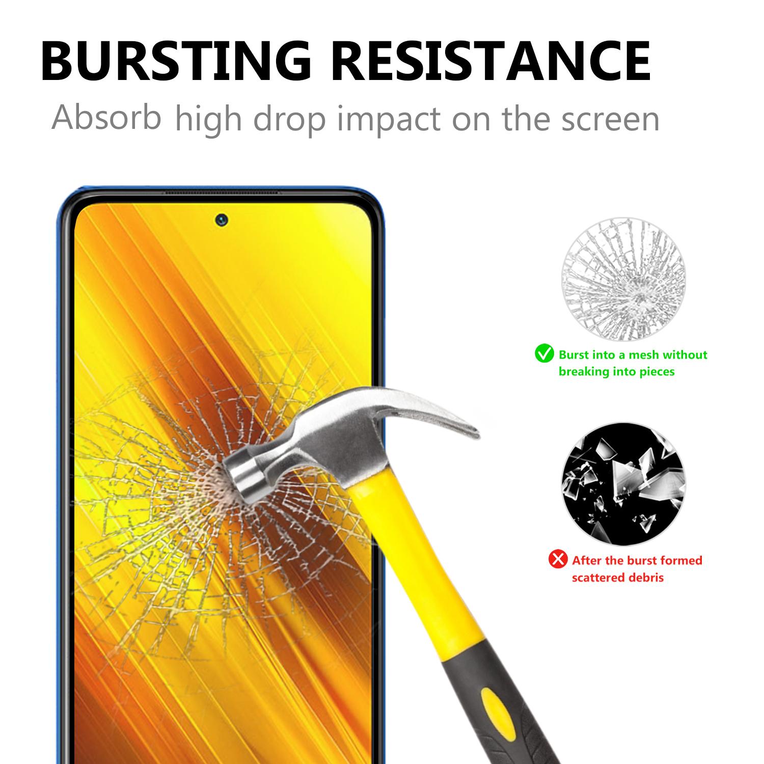 Full Glue Full Size Tempered Glass Screen Protector for Xiaomi Poco X3 NFC/Poco X3 Black
Full Glue Full Size Tempered Glass Screen Protector for Xiaomi Poco X3 NFC/Poco X3 Black