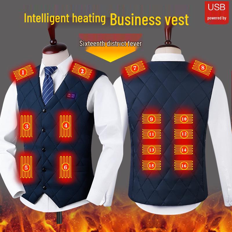 Умный USB жилет с подогревом - Унисекс, зимнее тепло с постоянным контролем температуры, 16 зон 2XL
Умный USB жилет с подогревом - Унисекс, зимнее тепло с постоянным контролем температуры, 16 зон 2XL