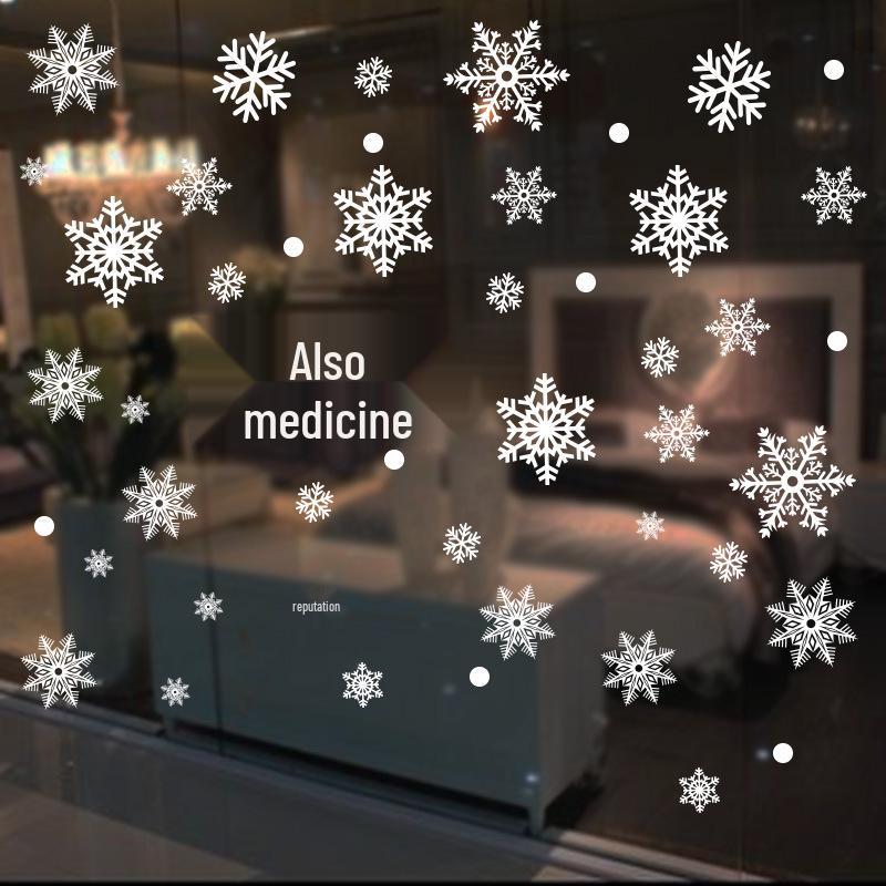 Съемные рождественские наклейки на окна в виде снежинок - Статические наклейки для праздничного украшения 30x21cm Foldable, Style 2: 30 Snowflakes + Dots
Съемные рождественские наклейки на окна в виде снежинок - Статические наклейки для праздничного украшения 30x21cm Foldable, Style 2: 30 Snowflakes + Dots