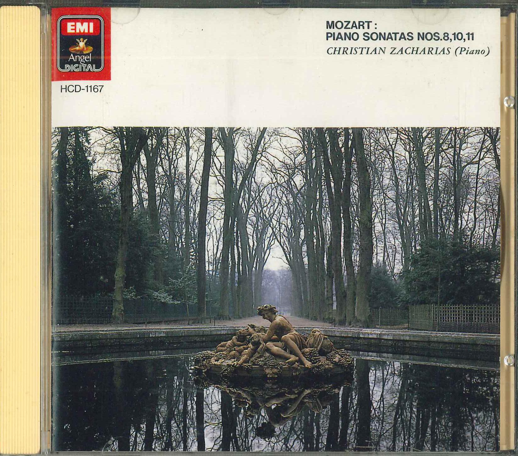 CD CHRISTIAN ZACHARIAS Piano Sonatas Nos 8 10 11 HCD1167 EMI Japan Classical Used
CD CHRISTIAN ZACHARIAS Piano Sonatas Nos 8 10 11 HCD1167 EMI Japan Classical Used