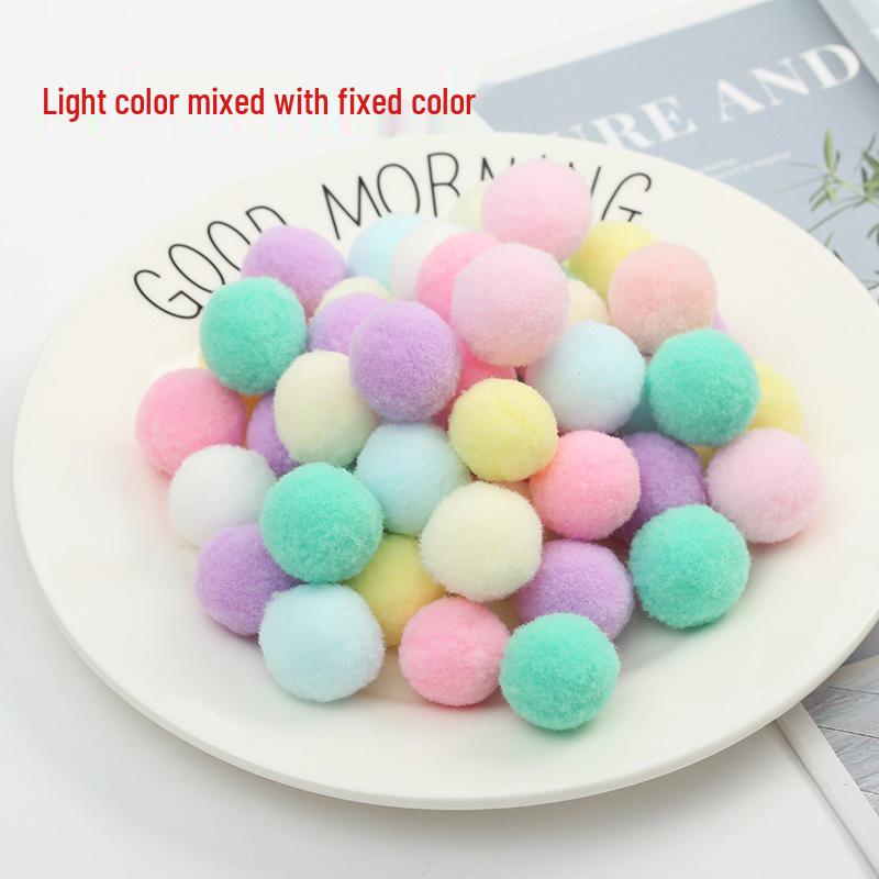1 см цветные плюшевые шарики с градиентом - Креативные аксессуары для детей своими руками
1 см цветные плюшевые шарики с градиентом - Креативные аксессуары для детей своими руками