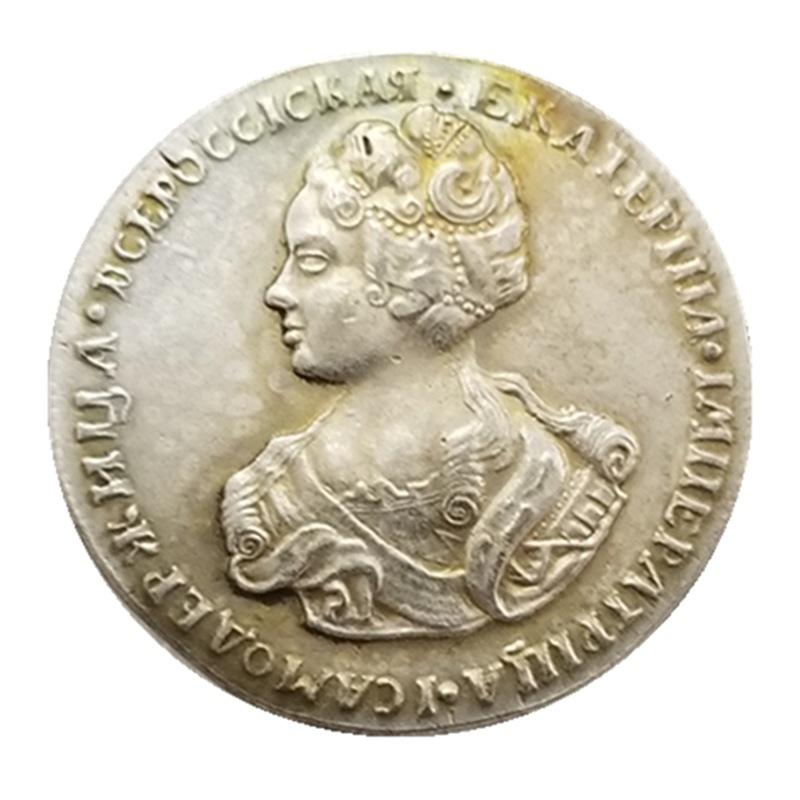 1762 Российские СССР памятные коллекционные сувениры серебряные монеты
1762 Российские СССР памятные коллекционные сувениры серебряные монеты