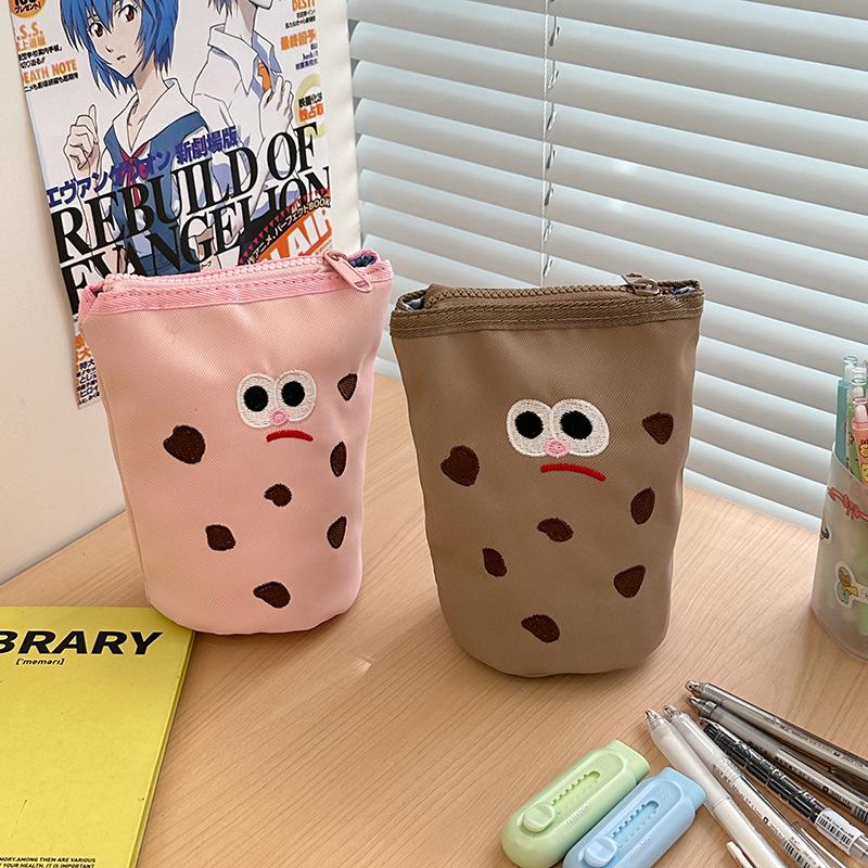 Cookies Creative Pencil Bag Female High-value Student Foldable Pencil Bag Large Capacity Makeup Brush Storage Bag синій
Cookies Creative Pencil Bag Female High-value Student Foldable Pencil Bag Large Capacity Makeup Brush Storage Bag синій