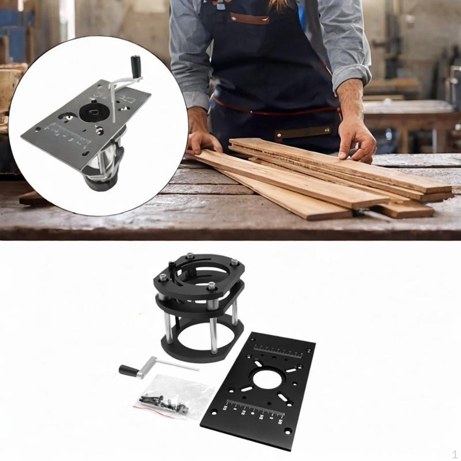 Комплект подъема фрезера M8 Вставная пластина для стола Гравировка Вспомогательный инструмент Столярные верстаки для Black Board and Base
Комплект подъема фрезера M8 Вставная пластина для стола Гравировка Вспомогательный инструмент Столярные верстаки для Black Board and Base