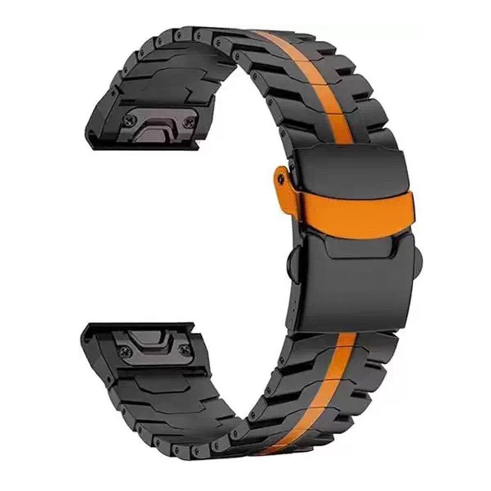 26-мм титановий ремінець Залізної Людини для Garmin Fenix 8/7X Pro/6X/5X/965 - Браслет зі сплаву титану 26mm
26-мм титановий ремінець Залізної Людини для Garmin Fenix 8/7X Pro/6X/5X/965 - Браслет зі сплаву титану 26mm