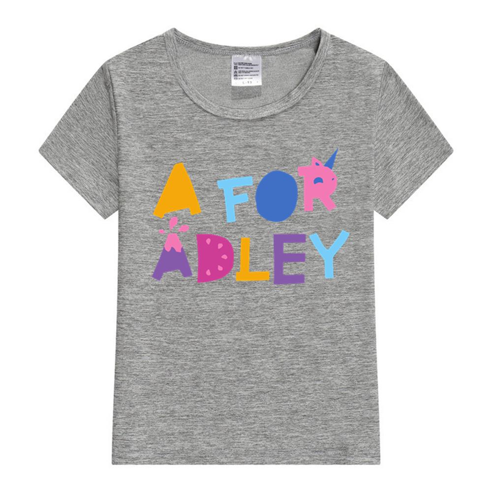 Новая модная футболка A FOR ADLEY для детей 2-16 лет, детский костюм, футболка с коротким рукавом, топы для подростков, мальчиков, хлопковая футболка, футболка для девочек S
Новая модная футболка A FOR ADLEY для детей 2-16 лет, детский костюм, футболка с коротким рукавом, топы для подростков, мальчиков, хлопковая футболка, футболка для девочек S