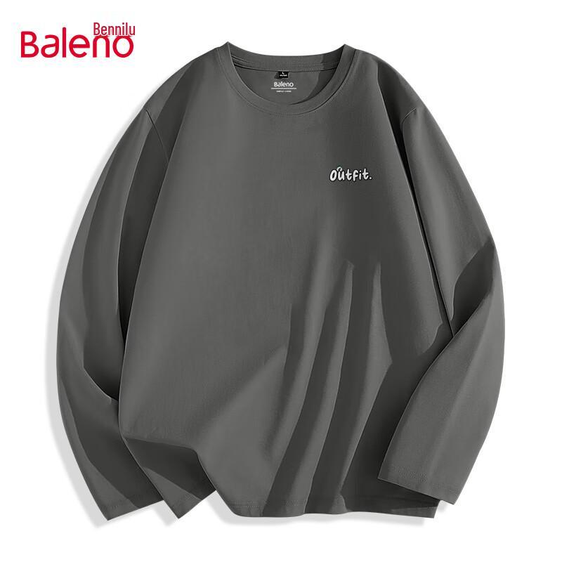 Baleno Men s Loose-Fit Pure Cotton Long-Sleeve T-Shirt 2XL
Baleno Men s Loose-Fit Pure Cotton Long-Sleeve T-Shirt 2XL