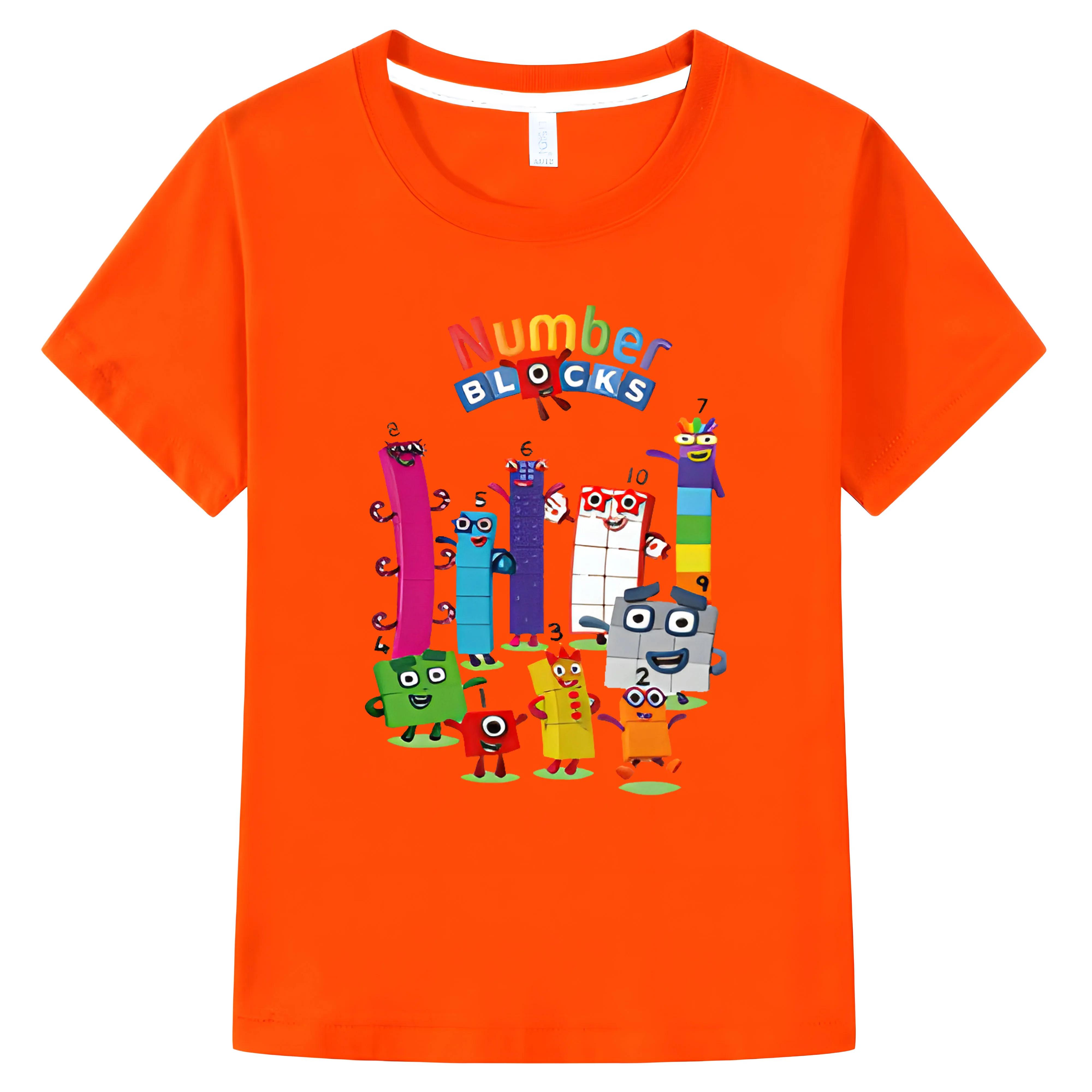 Літня бавовняна футболка NumberBlocks для хлопчика 10 років, бавовняна футболка з мультфільмом, повсякденні топи з короткими рукавами, цільний одяг для дівчаток y2k 150 помаранчевий
Літня бавовняна футболка NumberBlocks для хлопчика 10 років, бавовняна футболка з мультфільмом, повсякденні топи з короткими рукавами, цільний одяг для дівчаток y2k 150 помаранчевий