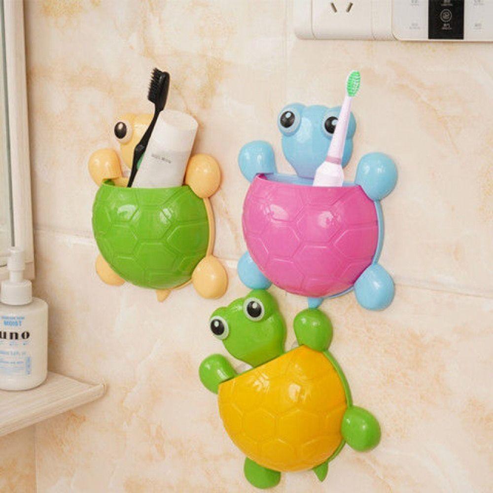 Strong Suction Turtle Toothbrush Holder Plastic Tooth Holder Toothpaste Rack Children Brush Teeth
Strong Suction Turtle Toothbrush Holder Plastic Tooth Holder Toothpaste Rack Children Brush Teeth