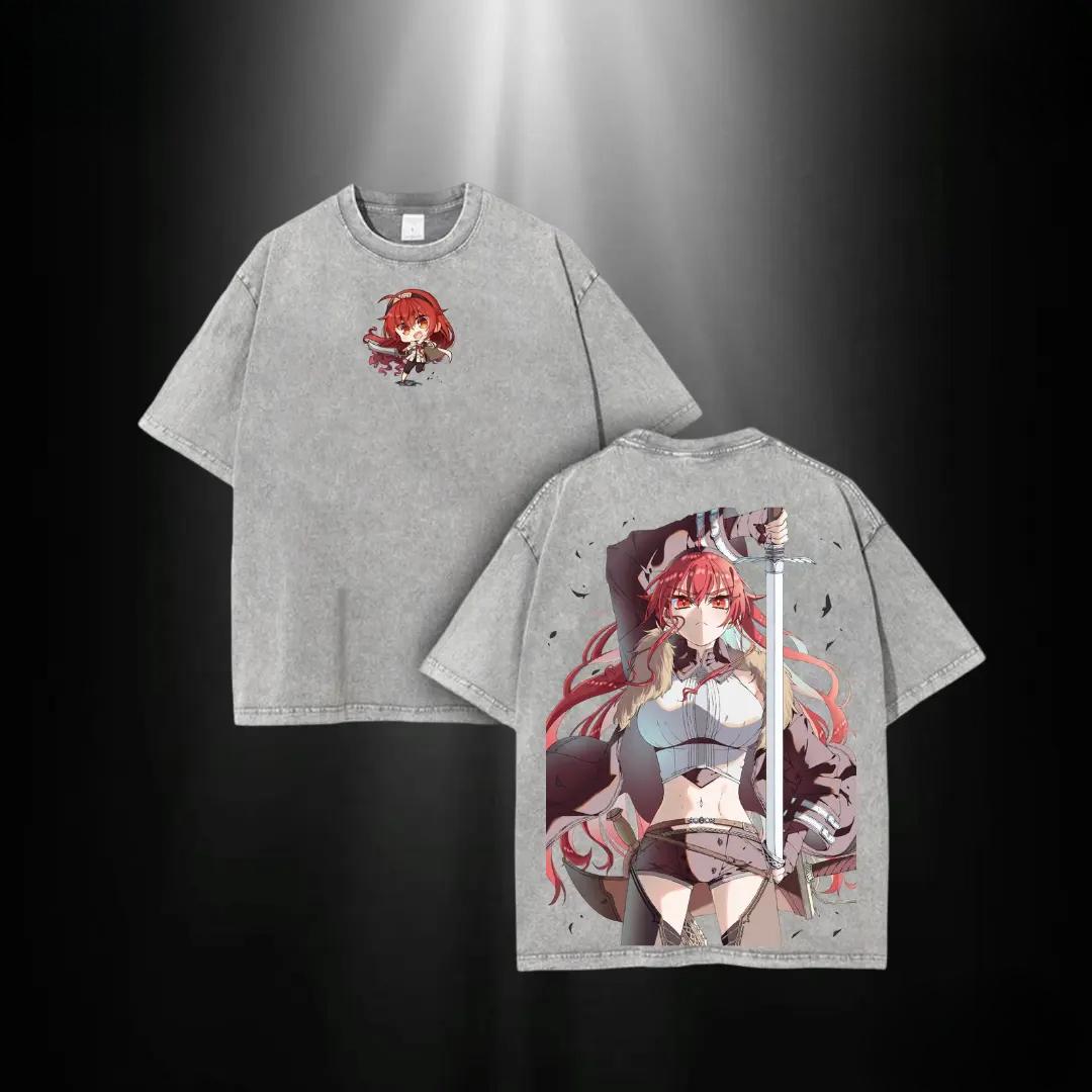 Mushoku Tensei Eris Greyrat T-shirt Anime Gothic Washed T Shirt Summer Short Sleeve 100% Cotton Tees Tops Men Women Clothing S
Mushoku Tensei Eris Greyrat T-shirt Anime Gothic Washed T Shirt Summer Short Sleeve 100% Cotton Tees Tops Men Women Clothing S