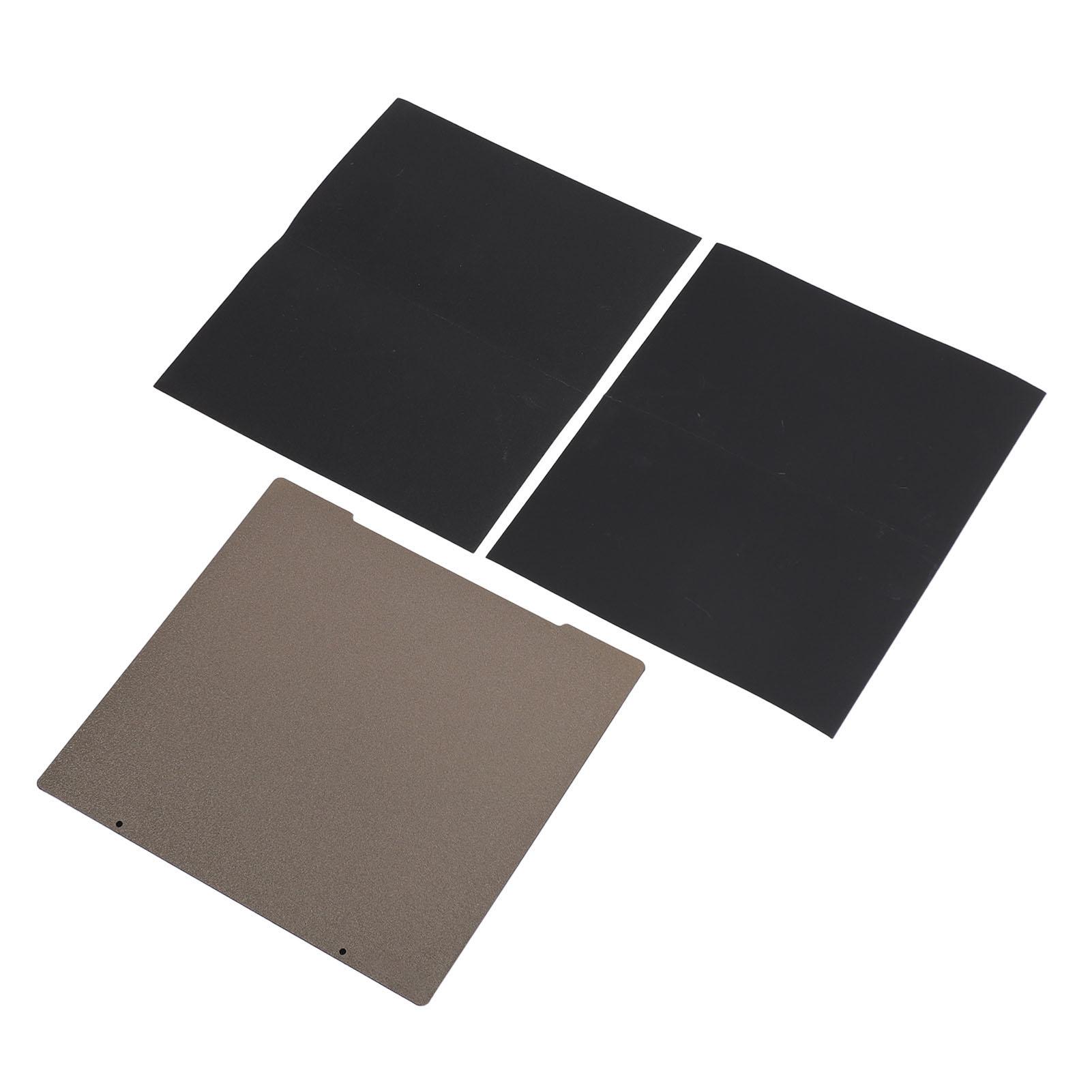 3D Printer Build Plate Double Sided Textured PET Frosted PEI Steel Sheet for Prusa I3 MK52 MK3 MK3S MK3s Plus MK4
3D Printer Build Plate Double Sided Textured PET Frosted PEI Steel Sheet for Prusa I3 MK52 MK3 MK3S MK3s Plus MK4