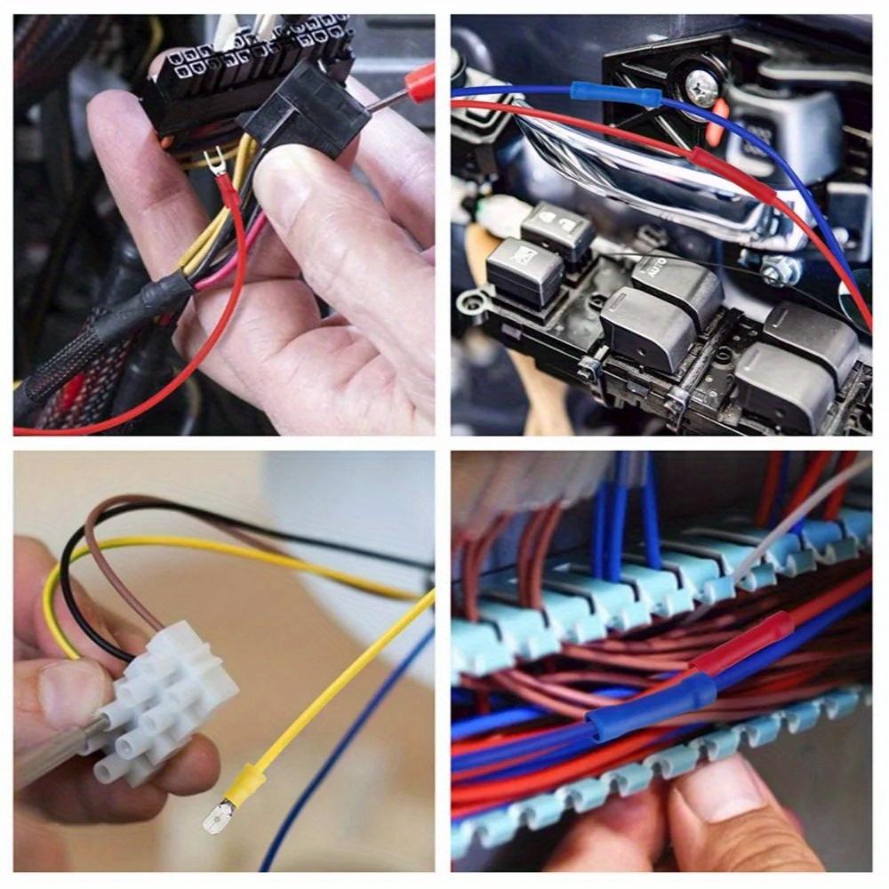 280Pcs Insulated Ring Terminals Assorted Kit Cold Press Electrical Wire Crimp Connectors Type A
280Pcs Insulated Ring Terminals Assorted Kit Cold Press Electrical Wire Crimp Connectors Type A