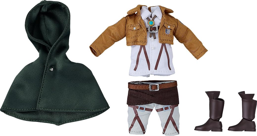 Good Smile Company SMILE Nendoroid Doll Attack on Titan Outfit Set Erwin Smith (ХОРОШАЯ КОМПАНИЯ)
Good Smile Company SMILE Nendoroid Doll Attack on Titan Outfit Set Erwin Smith (ХОРОШАЯ КОМПАНИЯ)