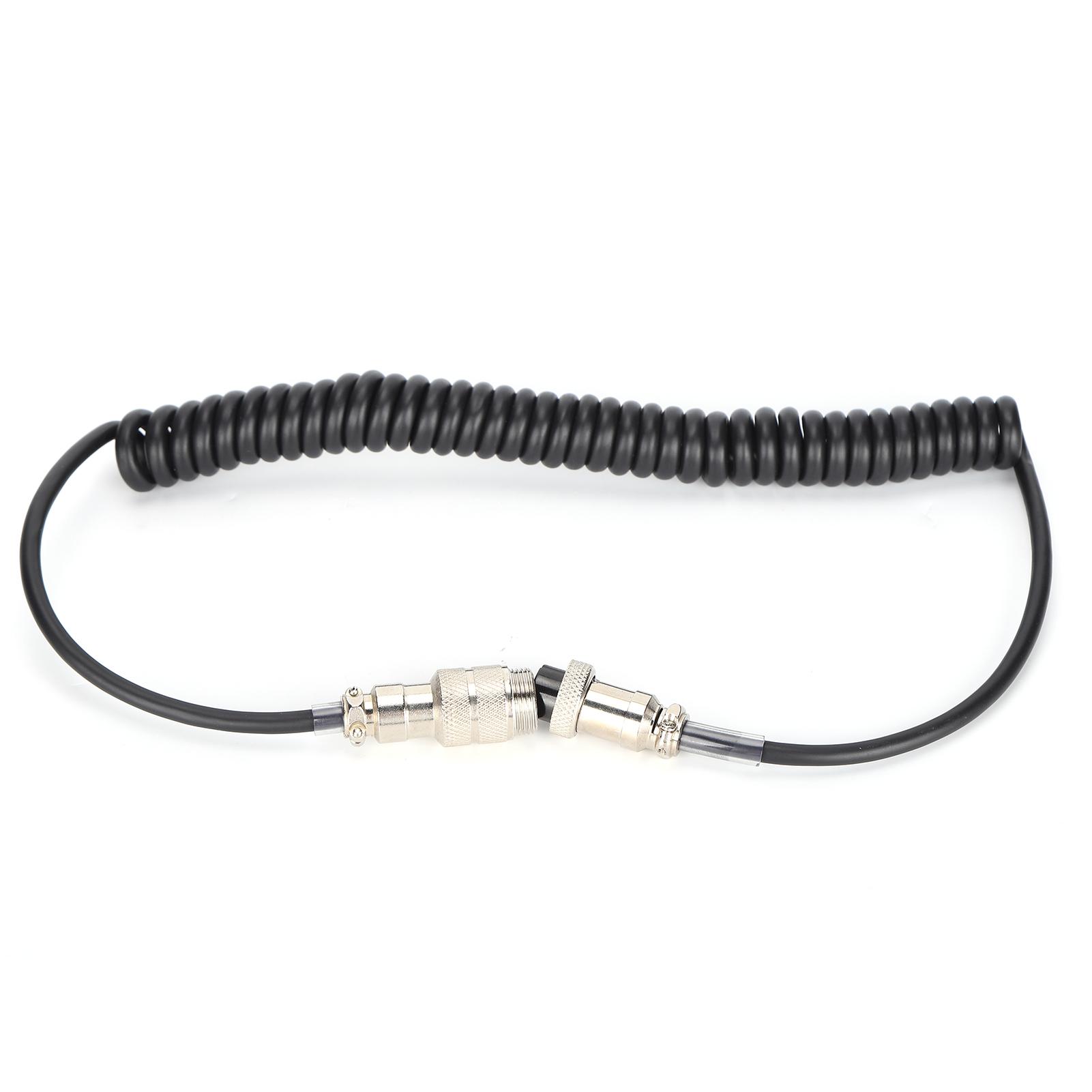Hand Microphone Cable Extension Replacement 8‑Pin Microphone Cord for MC‑43S MC‑90 MC‑60A
Hand Microphone Cable Extension Replacement 8‑Pin Microphone Cord for MC‑43S MC‑90 MC‑60A