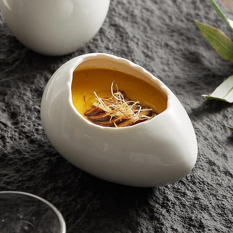 Japanese Style Eggshell Ceramic Dessert Bowl
Japanese Style Eggshell Ceramic Dessert Bowl