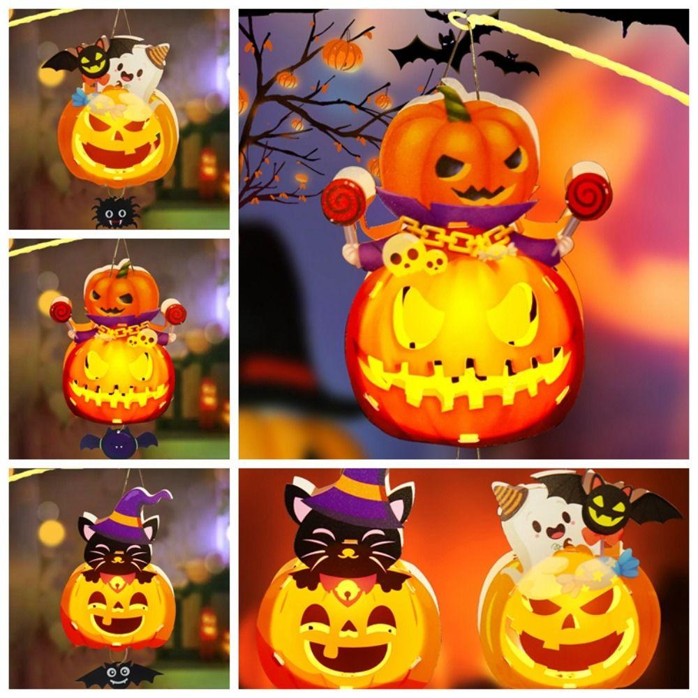 Happy Halloween Day Halloween Pumpkin Lantern Halloween Lantern DIY Materials Home Decoration
Happy Halloween Day Halloween Pumpkin Lantern Halloween Lantern DIY Materials Home Decoration