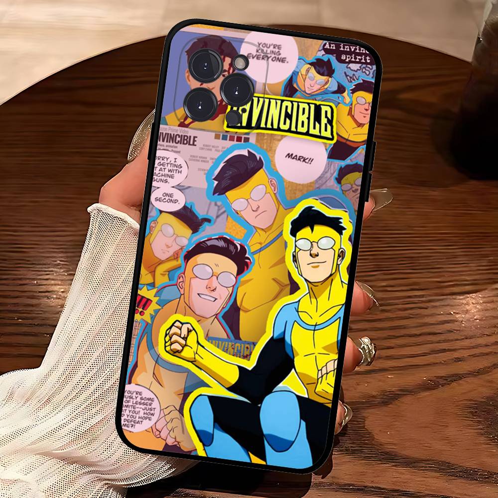 Popular Superhero Series I-Invincible Phone Case For IPhone 17 16 15 14 13 12 Mini 11 Pro Plus Soft Silicone Cover iPhone 15 plus
Popular Superhero Series I-Invincible Phone Case For IPhone 17 16 15 14 13 12 Mini 11 Pro Plus Soft Silicone Cover iPhone 15 plus