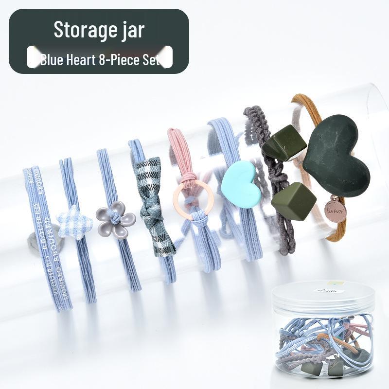 Корейские лесные аксессуары для волос: Набор из 12 резинок для волос в хвостик
Корейские лесные аксессуары для волос: Набор из 12 резинок для волос в хвостик