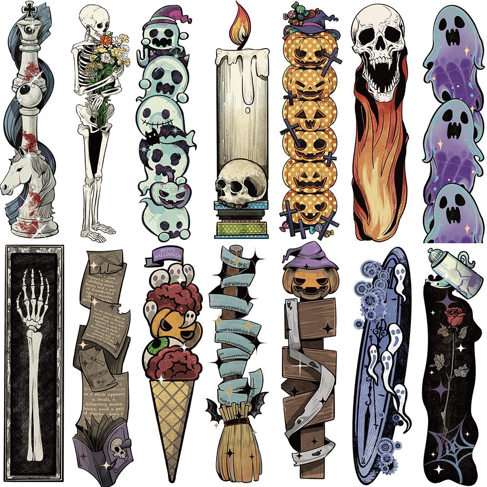 30/60PCS Retro Halloween Alien Bookmarks Nostalgia Luggage Living Room Reading Books Laptop Bicycle Phone Motorcycle Card Bookma
30/60PCS Retro Halloween Alien Bookmarks Nostalgia Luggage Living Room Reading Books Laptop Bicycle Phone Motorcycle Card Bookma