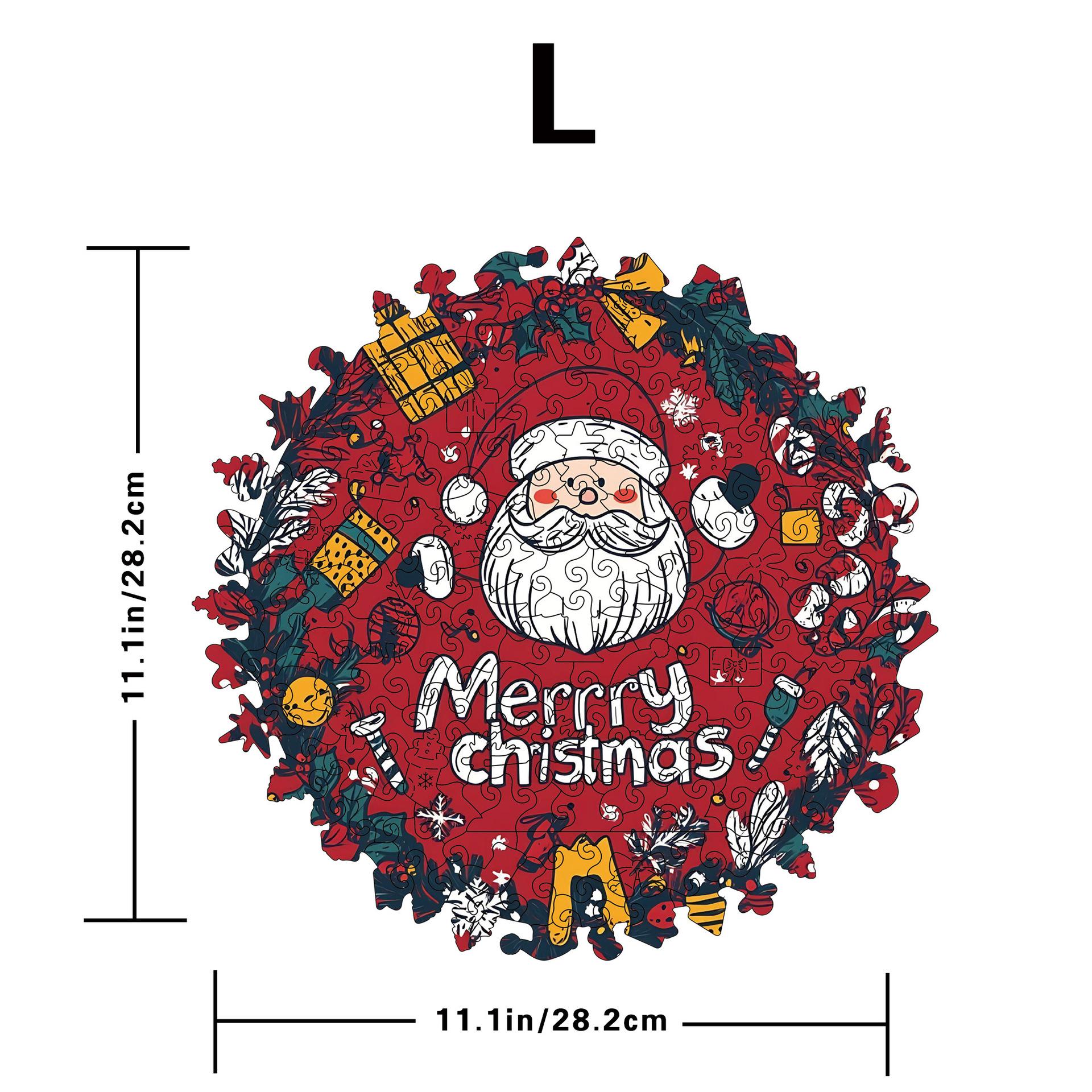 Santa Claus Puzzle Wooden Special-Shaped Splicing Toy Piggy Bank Original Decompression Puzzle
Santa Claus Puzzle Wooden Special-Shaped Splicing Toy Piggy Bank Original Decompression Puzzle