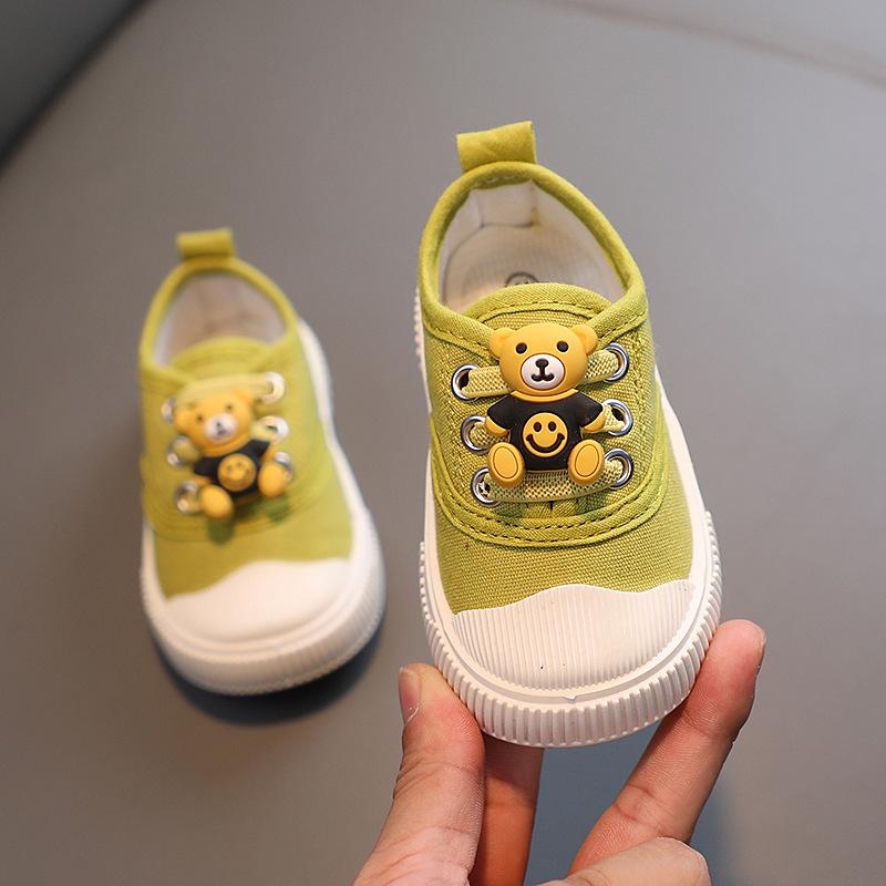 Spring and Autumn Baby Shoes Cartoon Bear Soft Sole Walking Shoes for Boys and Girls, Toddler Shoes, Infant Shoes, Canvas Shoes 17-22Take a photo with on
Spring and Autumn Baby Shoes Cartoon Bear Soft Sole Walking Shoes for Boys and Girls, Toddler Shoes, Infant Shoes, Canvas Shoes 17-22Take a photo with on