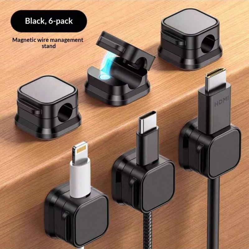 6 шт. Магнитный органайзер для кабелей для настольного и настенного монтажа, для хранения и фиксации кабелей передачи данных и зарядных кабелей мобильного телефона, с зажимами, заглушками,
6 шт. Магнитный органайзер для кабелей для настольного и настенного монтажа, для хранения и фиксации кабелей передачи данных и зарядных кабелей мобильного телефона, с зажимами, заглушками,