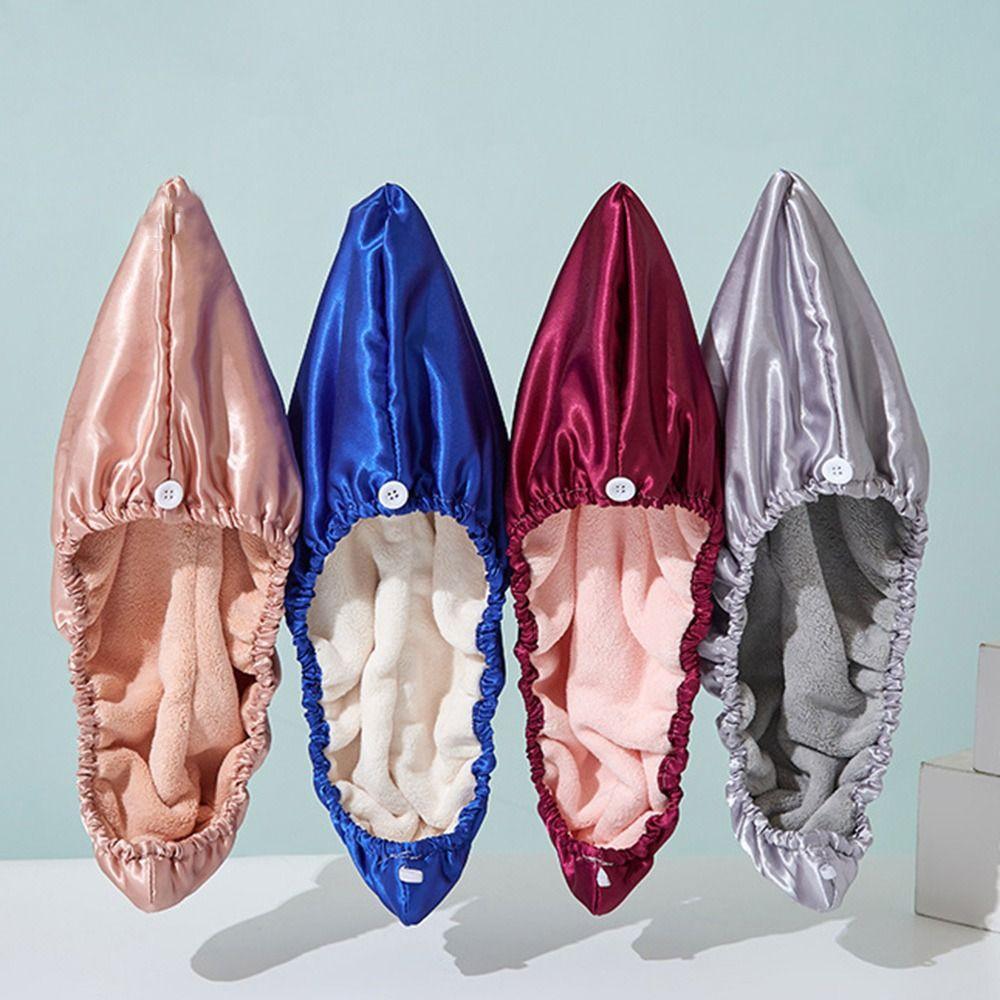 Absorbent Quick Drying Towel Solid Color Imitation Silk Shower Cap Hot Head Scarf Adult рожевий
Absorbent Quick Drying Towel Solid Color Imitation Silk Shower Cap Hot Head Scarf Adult рожевий