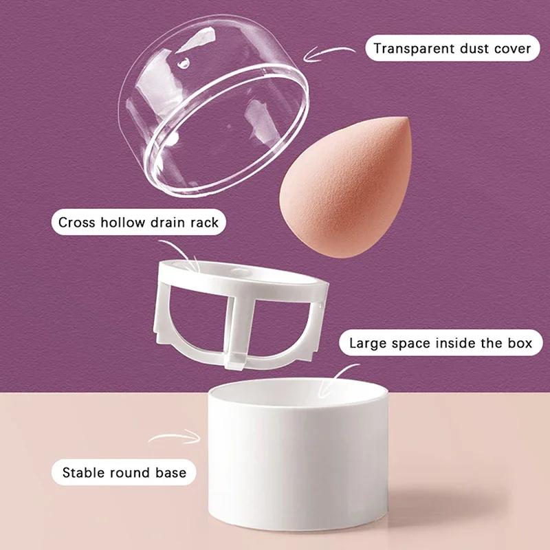 1Pcs Beauty Egg Storage Box Drying Box Sponge Puff Drying Rack Case Portable Sponge Stand Makeup Blender Puff Holder with Cover
1Pcs Beauty Egg Storage Box Drying Box Sponge Puff Drying Rack Case Portable Sponge Stand Makeup Blender Puff Holder with Cover
