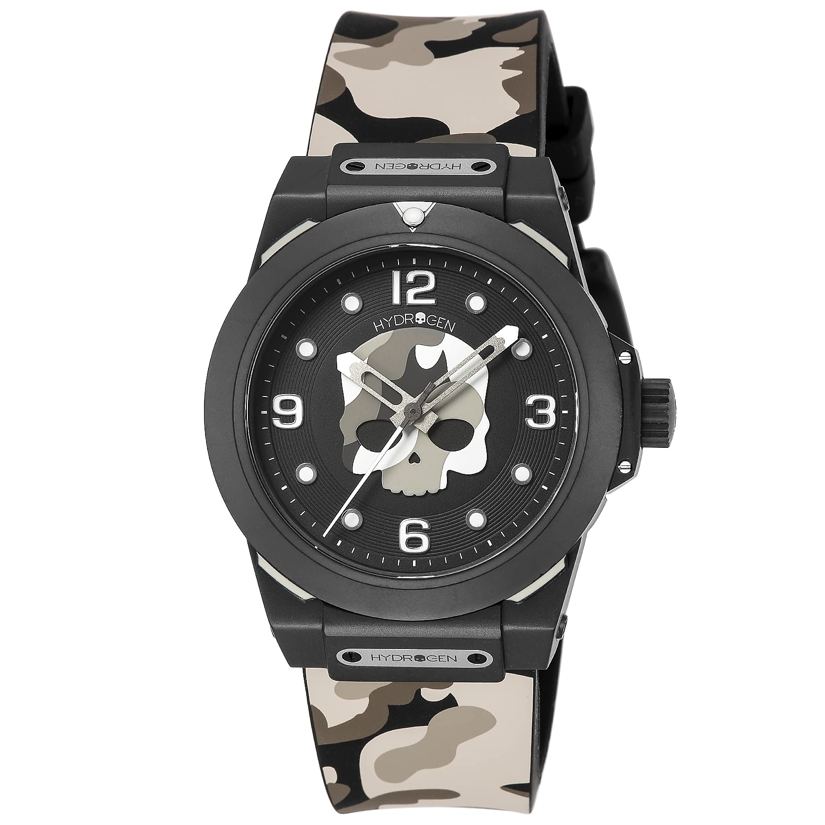 Watch Hydrogen SKULL COLLECTION SPORTIVO Black Dial Stainless Steel Rubber Automatic Winding 10 ATM Water Resistant 42MM Fashion Apparel Watch Beige
Watch Hydrogen SKULL COLLECTION SPORTIVO Black Dial Stainless Steel Rubber Automatic Winding 10 ATM Water Resistant 42MM Fashion Apparel Watch Beige