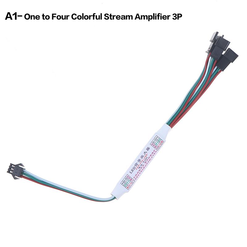 1 To 4/8 Dc5-24V Ttl Signal Led Amplifier Repeater For Ws2811 Ws2812B Sk6812 3/4Pin Addressable Rgbic Led Strip String Module 3Pin 1 To 4
1 To 4/8 Dc5-24V Ttl Signal Led Amplifier Repeater For Ws2811 Ws2812B Sk6812 3/4Pin Addressable Rgbic Led Strip String Module 3Pin 1 To 4
