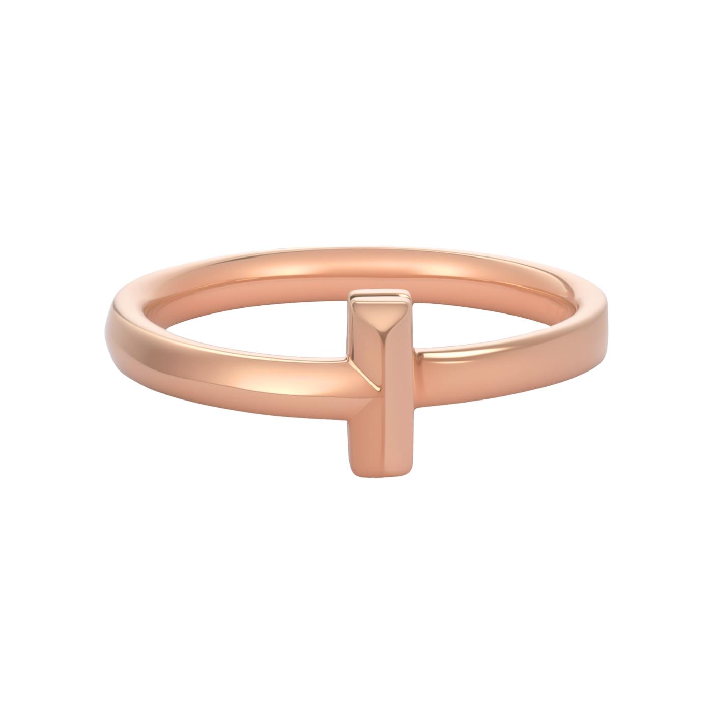 Tiffany & Co. Tiffany T Series T1 18K Rose Gold 2.5mm Ring Unisex rings GRP11296 Box,5
Tiffany & Co. Tiffany T Series T1 18K Rose Gold 2.5mm Ring Unisex rings GRP11296 Box,5