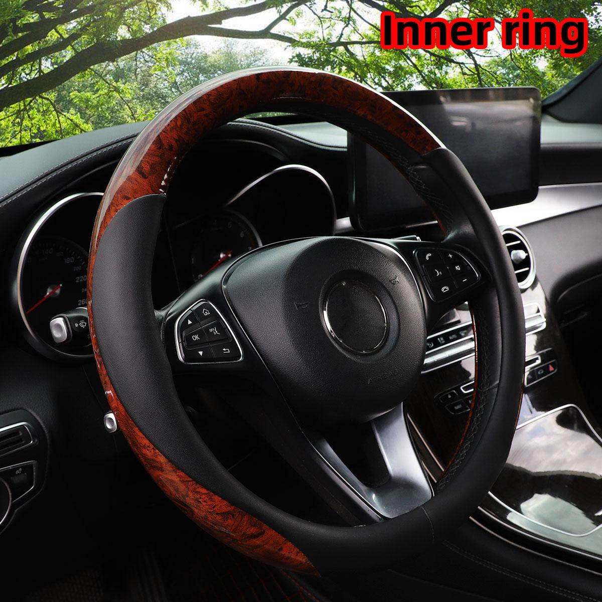 Atofumaki-patterned multi-color PU leather with inner-ring steering wheel cover for automotive decorative items 37-38cm чорний
Atofumaki-patterned multi-color PU leather with inner-ring steering wheel cover for automotive decorative items 37-38cm чорний