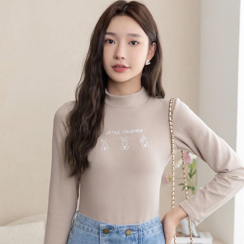 Velvet Fleece-Lined Semi-High Neck Slimming Long Sleeve Base Layer for Cold Weather Standard
Velvet Fleece-Lined Semi-High Neck Slimming Long Sleeve Base Layer for Cold Weather Standard