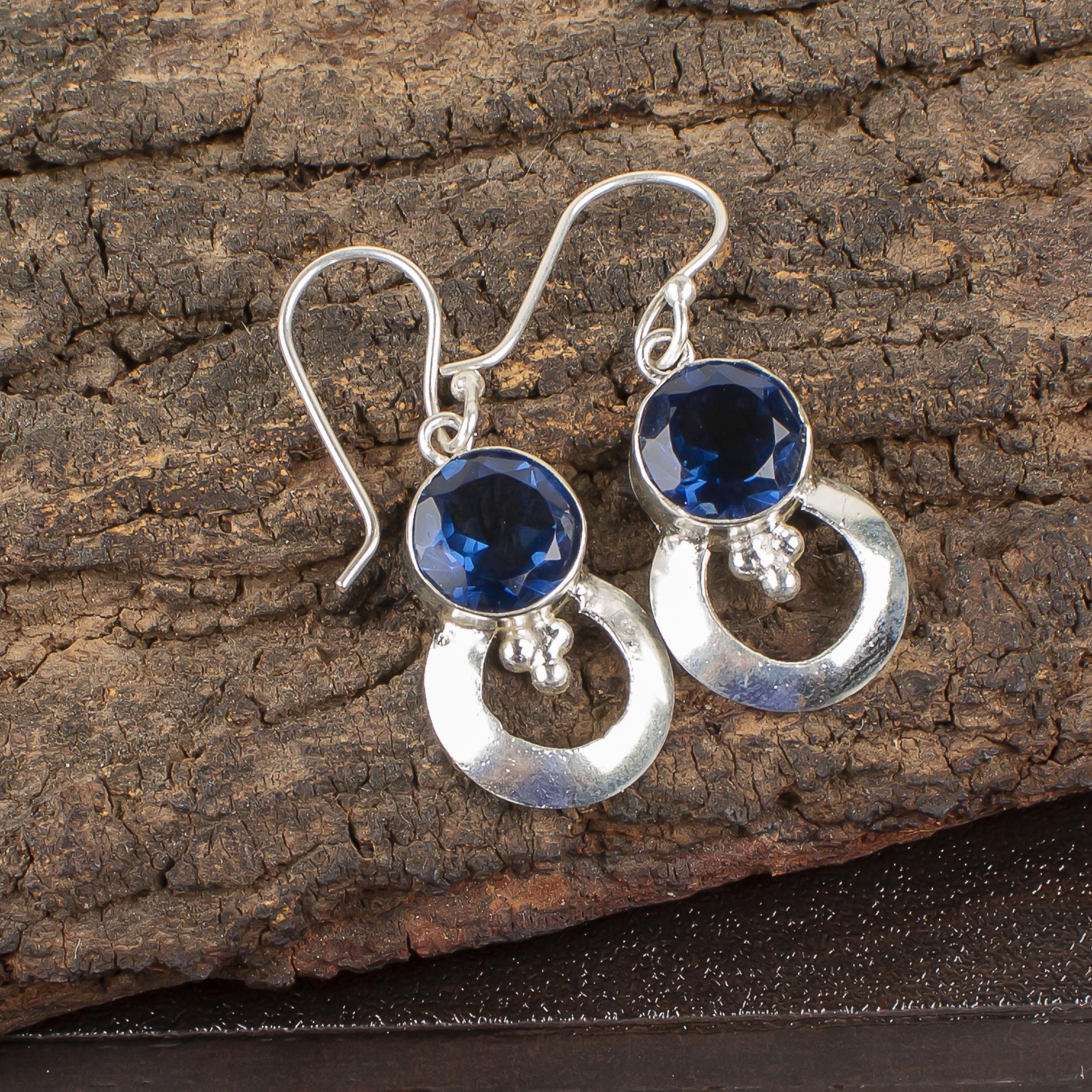 London Blue Topaz Gemstone Jewelry, 925 Solid Sterling Silver Pendant, Handmade Healing Earrings For Gift 1.50 inches синій
London Blue Topaz Gemstone Jewelry, 925 Solid Sterling Silver Pendant, Handmade Healing Earrings For Gift 1.50 inches синій