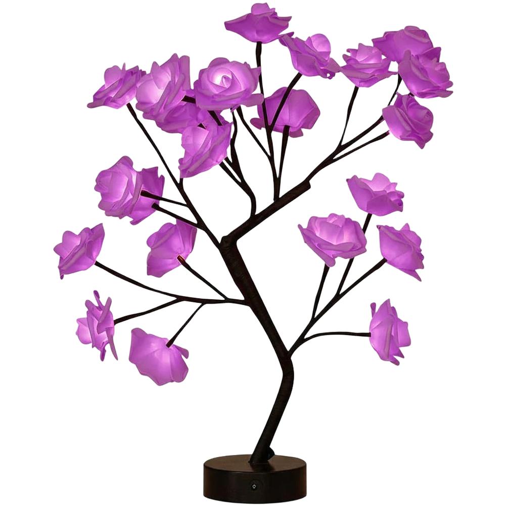 USB Rose LED Night Light for Bedroom Living Room Desk Decor Soft Glow Lamp with Flower Shape and Red Yellow Pink Purple фіолетовий
USB Rose LED Night Light for Bedroom Living Room Desk Decor Soft Glow Lamp with Flower Shape and Red Yellow Pink Purple фіолетовий