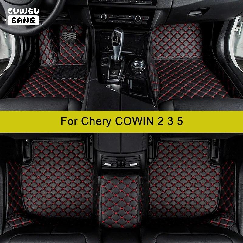 CUWEUSANG Custom Car Floor Mats For Chery COWIN 1 2 3 5 Auto Carpets Foot Coche Accessorie
CUWEUSANG Custom Car Floor Mats For Chery COWIN 1 2 3 5 Auto Carpets Foot Coche Accessorie