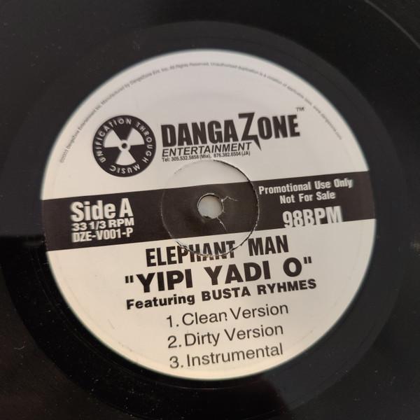 12inch Record ELEPHANT MAN, BUSTA RHYMES - Yipi Yadi O DZEV001P DANGA ZONE ENTE 2003 US Rap & Hip-Hop/R&B Used
12inch Record ELEPHANT MAN, BUSTA RHYMES - Yipi Yadi O DZEV001P DANGA ZONE ENTE 2003 US Rap & Hip-Hop/R&B Used