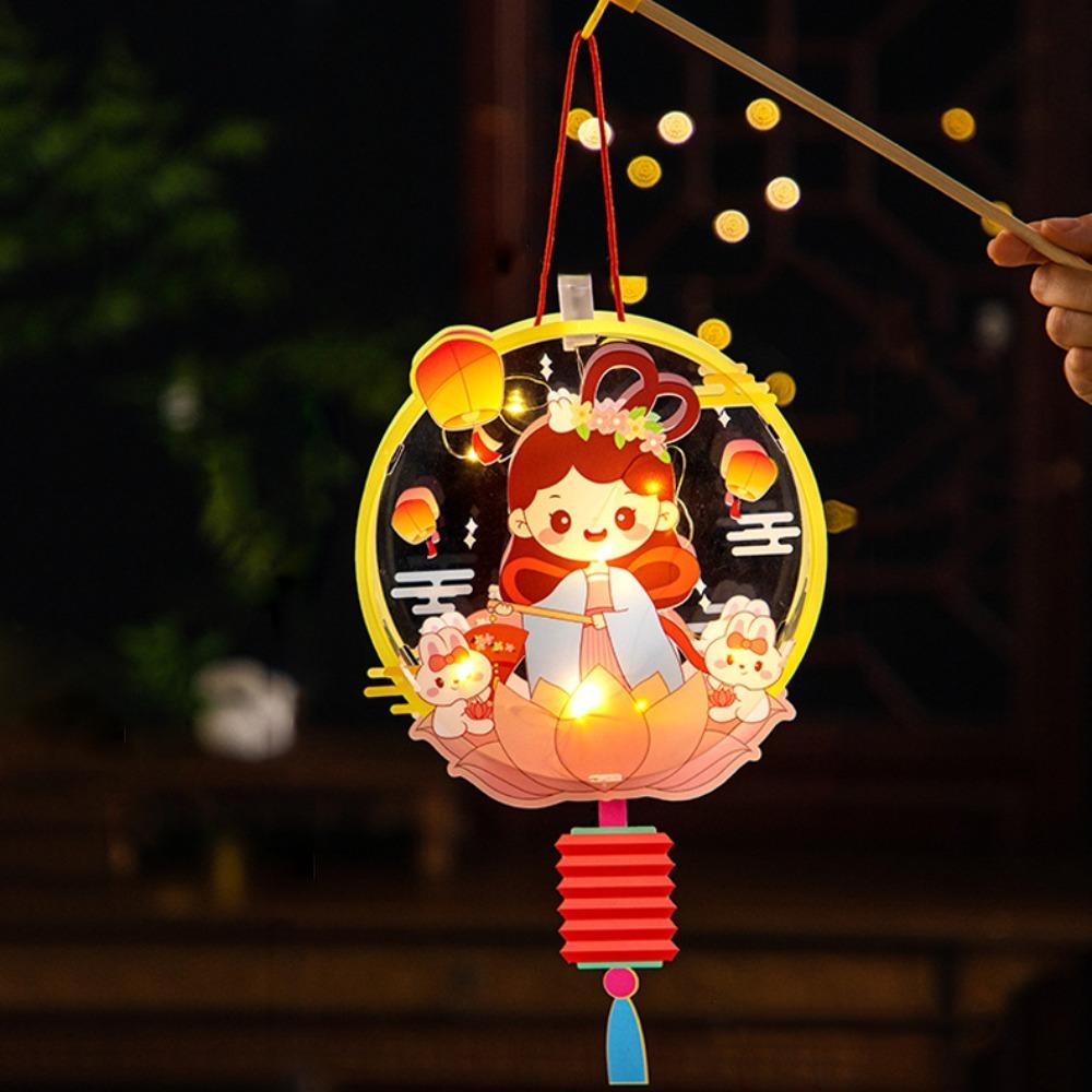 PVC Mid Autumn Rabbit Lantern Chinese Ancient Style Handheld Lantern Gift style 5
PVC Mid Autumn Rabbit Lantern Chinese Ancient Style Handheld Lantern Gift style 5