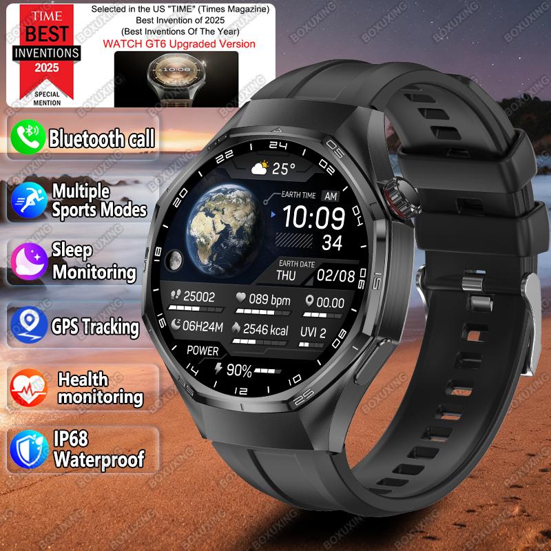 New Watch 6 Pro Smart Watch AMOLED Screen GPS Tracker HD Bluetooth Call Waterproof Sports Health Monitoring Smartwatch Men чорний
New Watch 6 Pro Smart Watch AMOLED Screen GPS Tracker HD Bluetooth Call Waterproof Sports Health Monitoring Smartwatch Men чорний