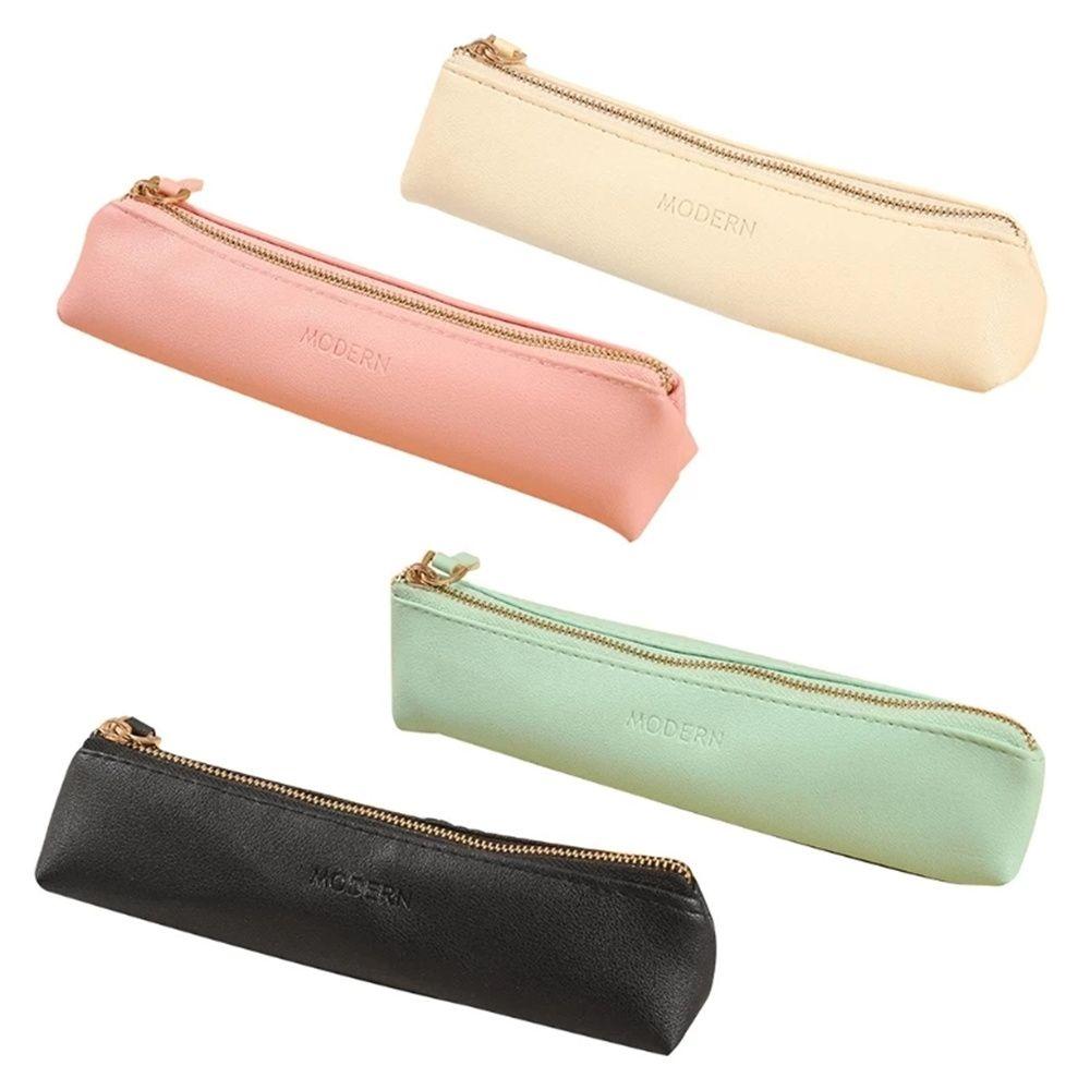 PU Leather Solid Color Student Zipper Bags Pen Bag Pencil Bag Pencil Case Stationery Storage Bag
PU Leather Solid Color Student Zipper Bags Pen Bag Pencil Bag Pencil Case Stationery Storage Bag